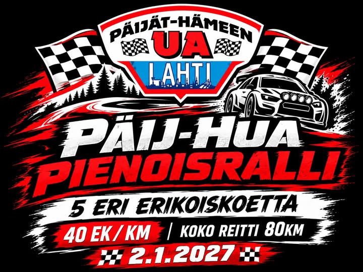 Pienoisralli 2.1.2027 Kärkölässä